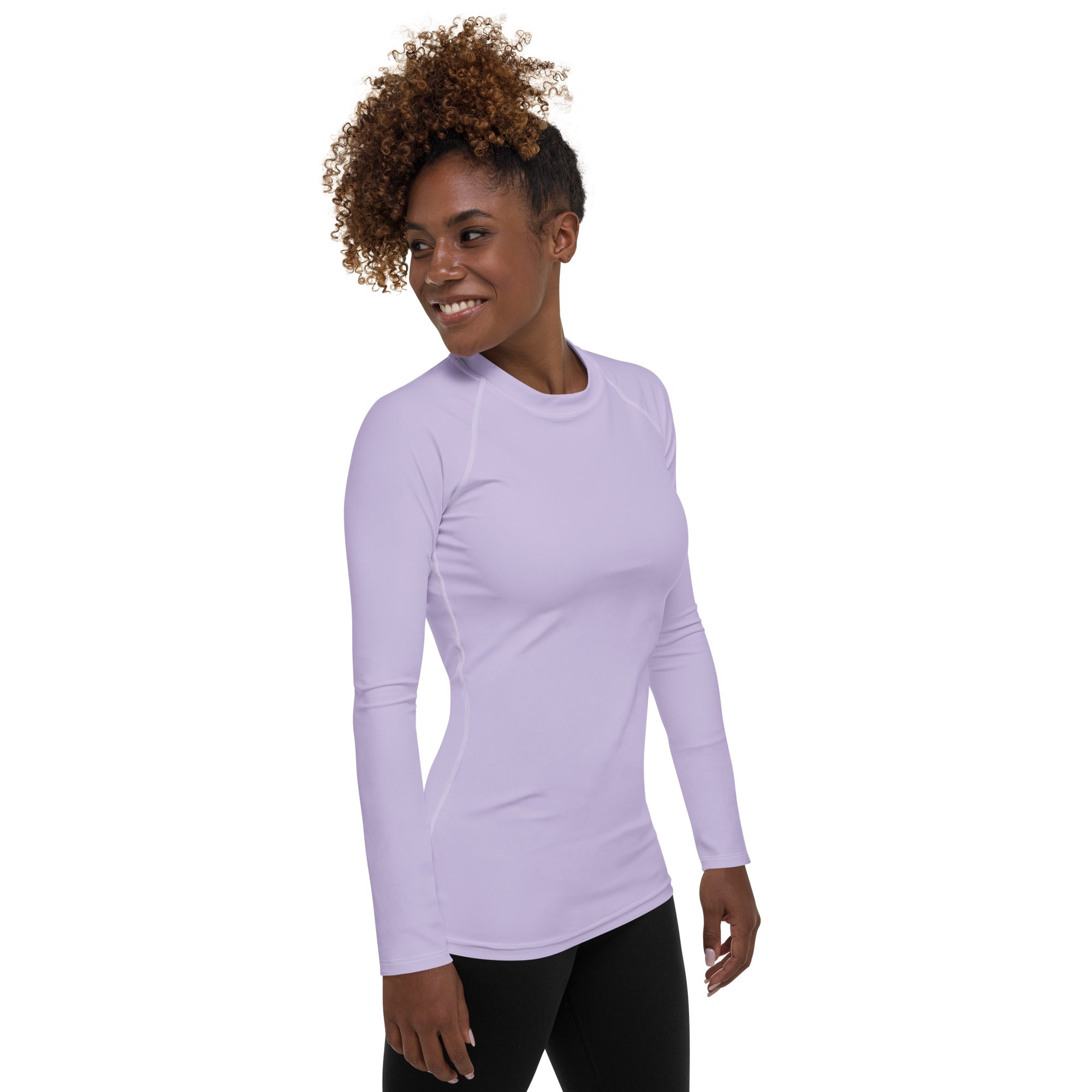 Lavender Skies Performance Rash Guard UPF 50 +